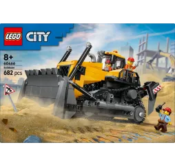 LEGO City Żółty buldożer – klocki konstrukcyjne dla dzieci 8+