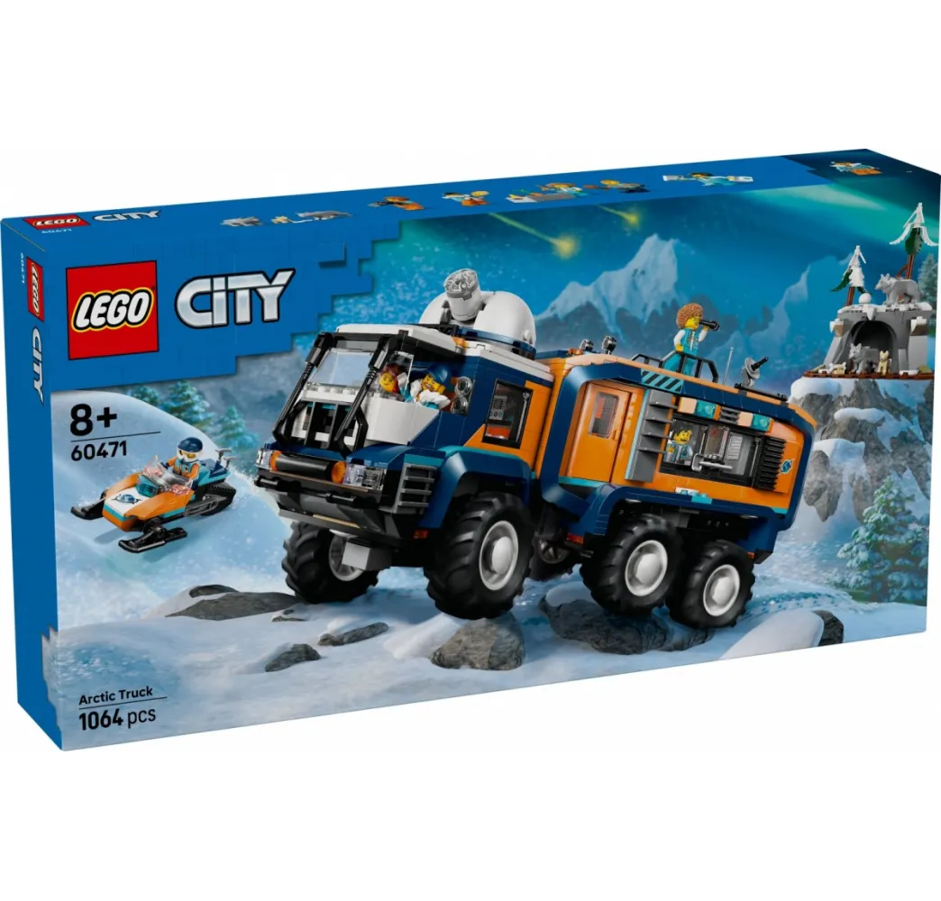LEGO City Ciężarówka z laboratorium – klocki konstrukcyjne 8+