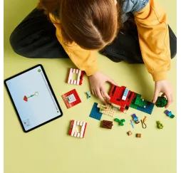 LEGO Minecraft Dom TNT w dżungli – klocki konstrukcyjne 8+