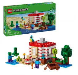 LEGO Minecraft Dom TNT w dżungli – klocki konstrukcyjne 8+