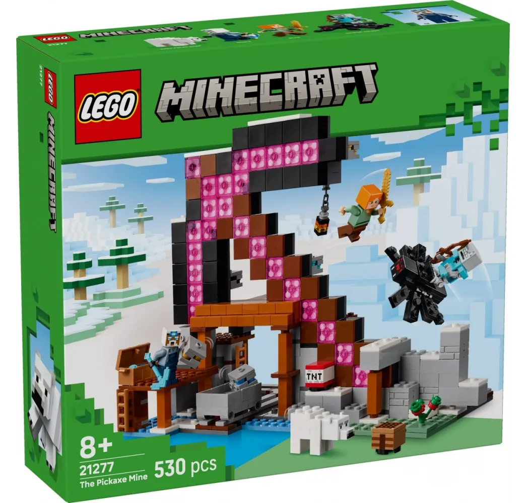 LEGO Minecraft Kilofowa kopalnia – klocki konstrukcyjne dla dzieci