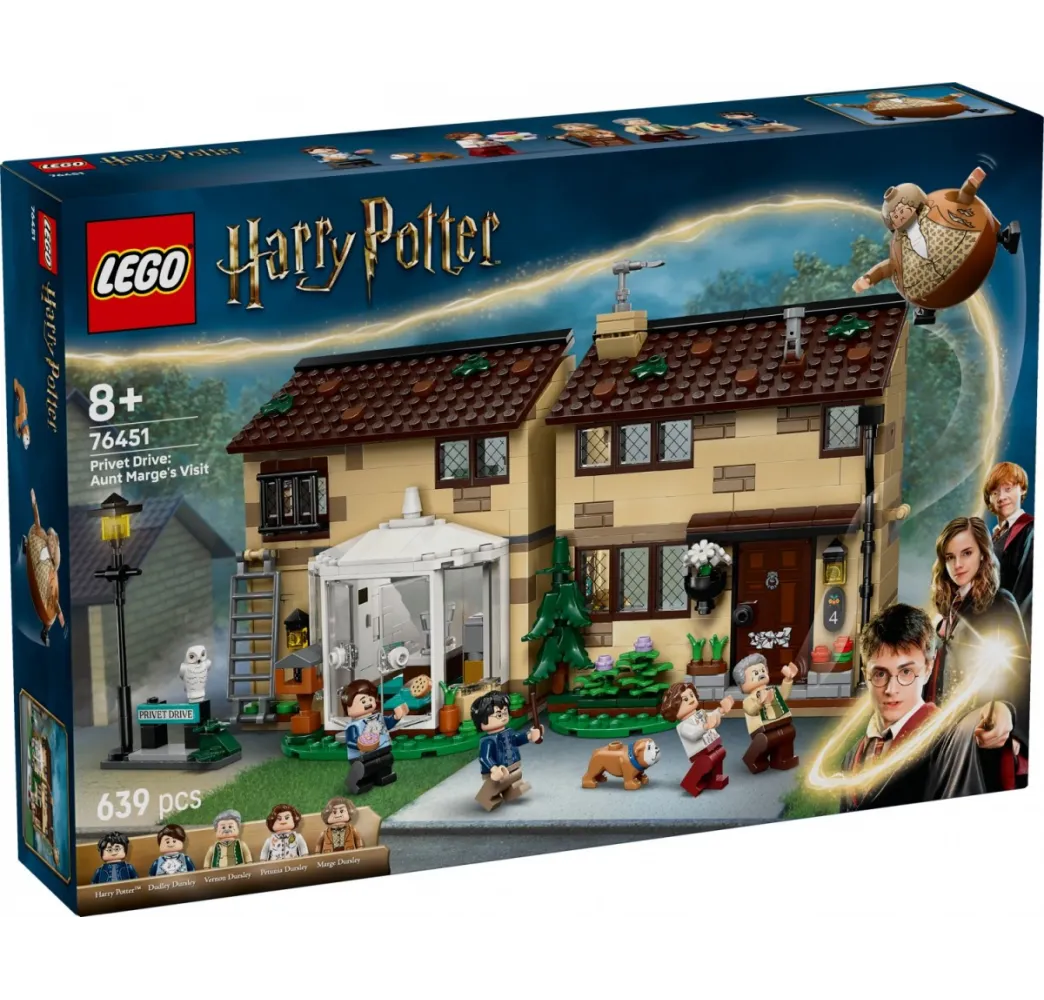 LEGO Harry Potter Privet Drive – klocki konstrukcyjne dla dzieci