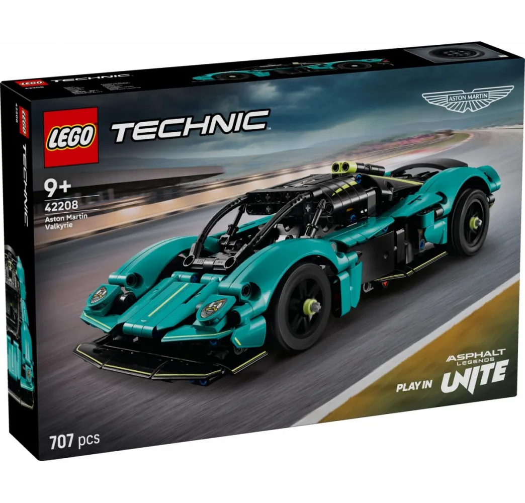 LEGO Technic Aston Martin Valkyrie – klocki konstrukcyjne dla dzieci