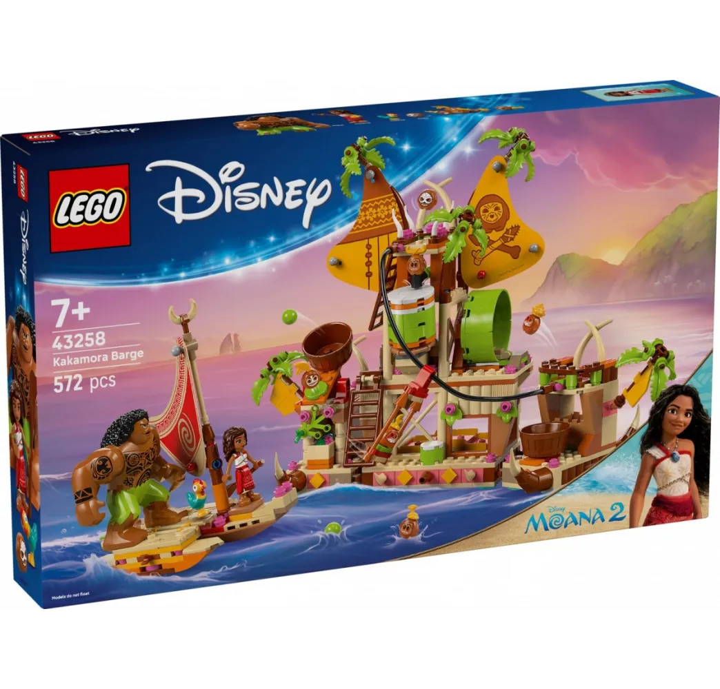 LEGO Disney Barka Kakamorów – klocki konstrukcyjne dla dzieci 7+