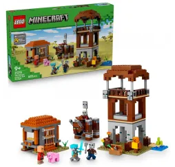 LEGO Minecraft Kryjówka rozbójników – klocki konstrukcyjne 9+