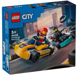 LEGO City Gokarty i kierowcy – klocki konstrukcyjne dla dzieci