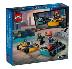 LEGO City Gokarty i kierowcy – klocki konstrukcyjne dla dzieci