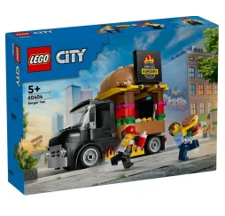 LEGO City Ciężarówka z burgerami – klocki konstrukcyjne 5+