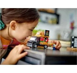 LEGO City Ciężarówka z burgerami – klocki konstrukcyjne 5+