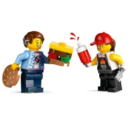 LEGO City Ciężarówka z burgerami – klocki konstrukcyjne 5+