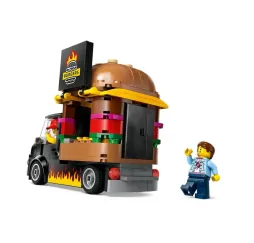 LEGO City Ciężarówka z burgerami – klocki konstrukcyjne 5+