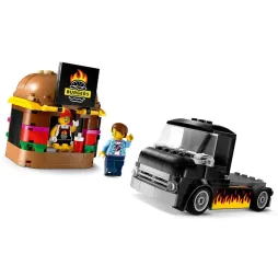 LEGO City Ciężarówka z burgerami – klocki konstrukcyjne 5+