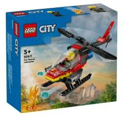 LEGO City Strażacki helikopter ratunkowy – klocki konstrukcyjne