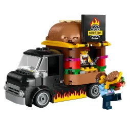 LEGO City Ciężarówka z burgerami – klocki konstrukcyjne 5+