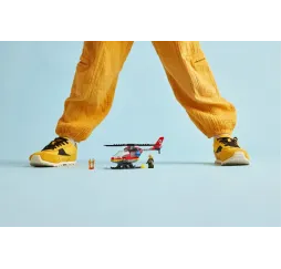 LEGO City Strażacki helikopter ratunkowy – klocki konstrukcyjne