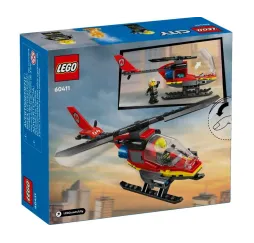 LEGO City Strażacki helikopter ratunkowy – klocki konstrukcyjne