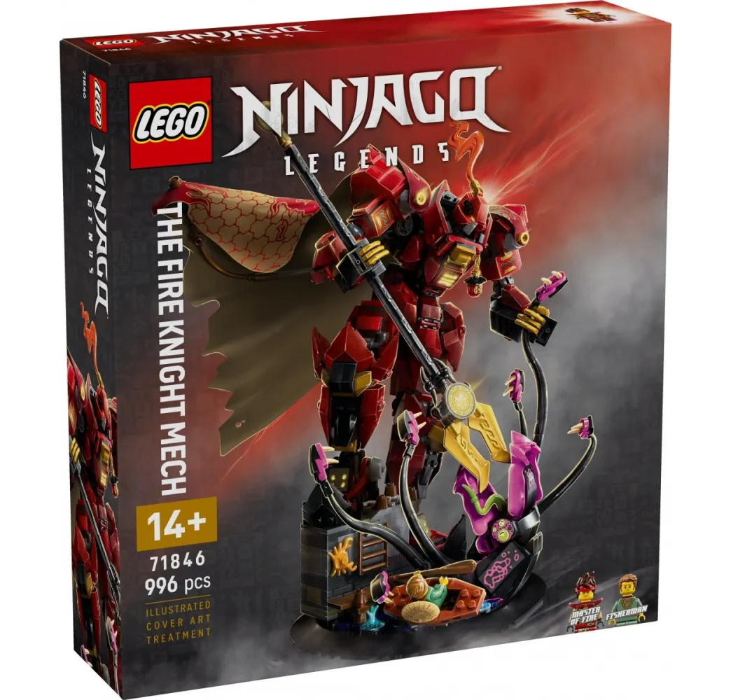 LEGO Ninjago Mech ognistego rycerza – klocki konstrukcyjne