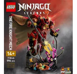 LEGO Ninjago Mech ognistego rycerza – klocki konstrukcyjne