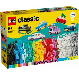 LEGO Classic Kreatywne pojazdy – klocki konstrukcyjne dla dzieci