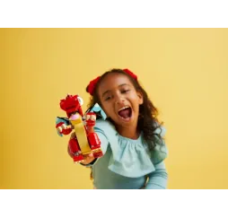 LEGO Creator Czerwony smok – klocki konstrukcyjne dla dzieci 6+