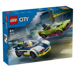 LEGO City Pościg radiowozu – klocki konstrukcyjne dla dzieci 6+