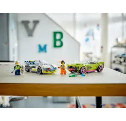 LEGO City Pościg radiowozu – klocki konstrukcyjne dla dzieci 6+