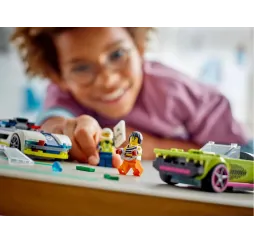 LEGO City Pościg radiowozu – klocki konstrukcyjne dla dzieci 6+