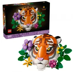 LEGO ART Tygrys – klocki konstrukcyjne dla dorosłych 18+