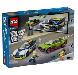 LEGO City Pościg radiowozu – klocki konstrukcyjne dla dzieci 6+