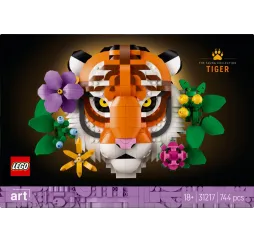 LEGO ART Tygrys – klocki konstrukcyjne dla dorosłych 18+