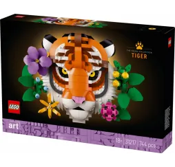 LEGO ART Tygrys – klocki konstrukcyjne dla dorosłych 18+