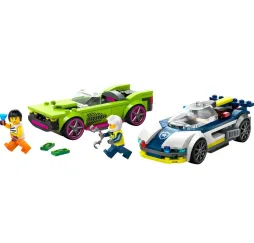 LEGO City Pościg radiowozu – klocki konstrukcyjne dla dzieci 6+
