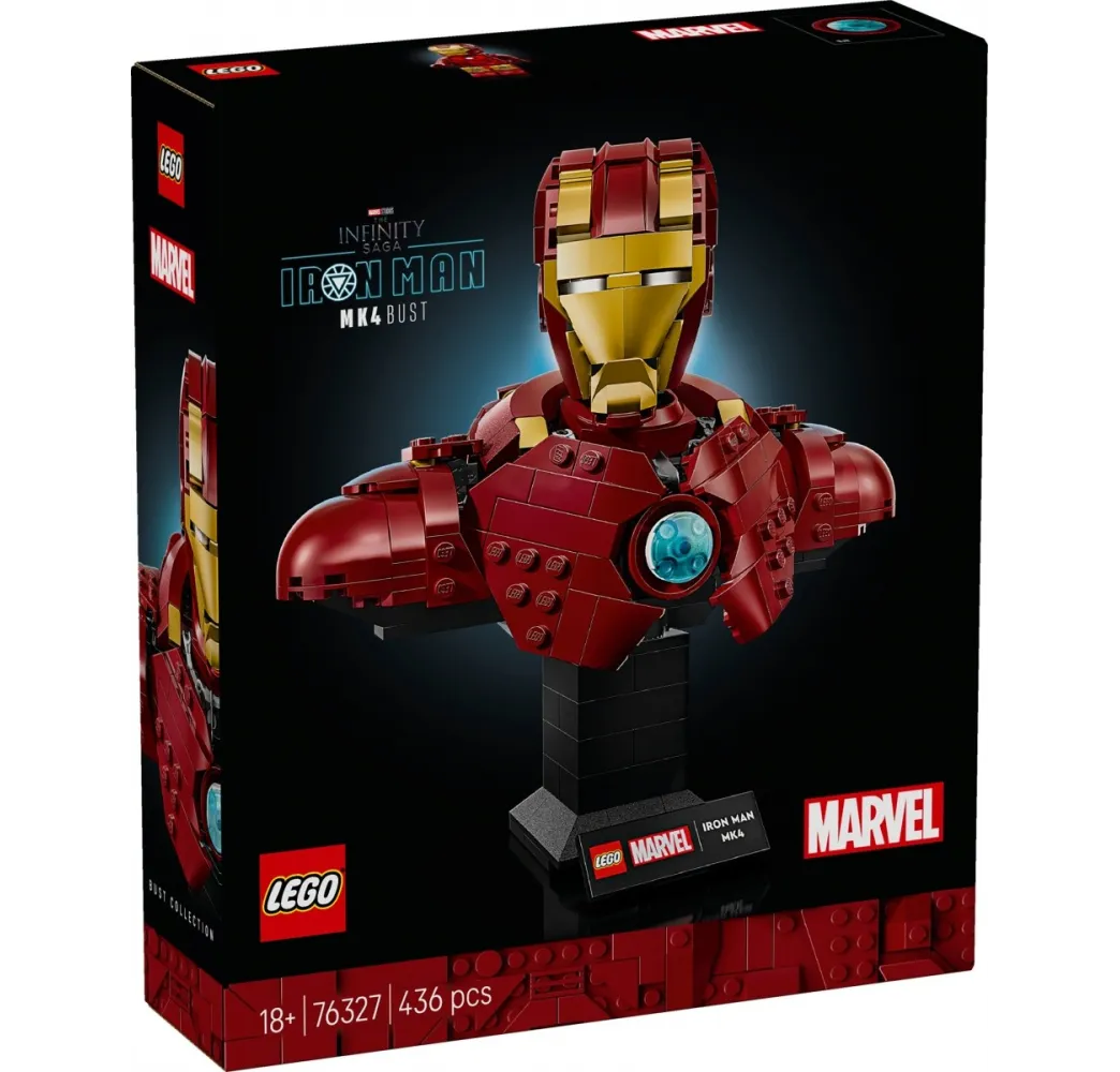 LEGO Super Heroes Iron Man MK4 – model kolekcjonerski dla dorosłych