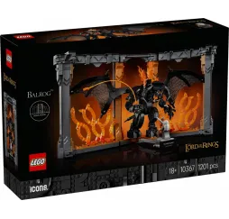 LEGO Władca Pierścieni Book nook z Balrogiem – klocki konstrukcyjne