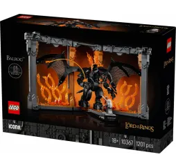 LEGO Władca Pierścieni Book nook z Balrogiem – klocki konstrukcyjne