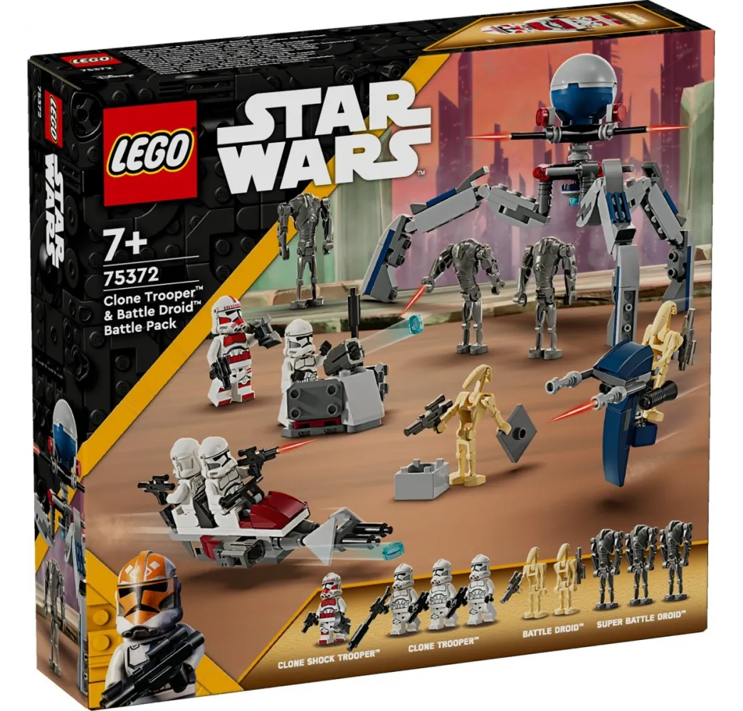 LEGO Star Wars żołnierze klonów – klocki konstrukcyjne dla dzieci