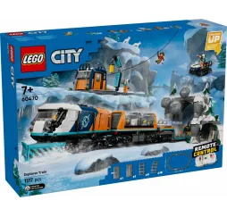 LEGO City Ekspres polarny – klocki konstrukcyjne dla dzieci 7+
