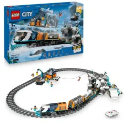 LEGO City Ekspres polarny – klocki konstrukcyjne dla dzieci 7+