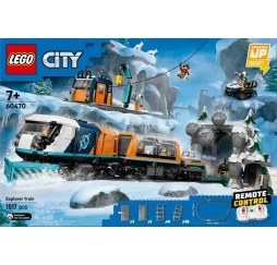 LEGO City Ekspres polarny – klocki konstrukcyjne dla dzieci 7+