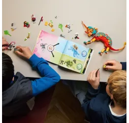 LEGO DREAMZzz Ognisty kameleon Mateo – klocki konstrukcyjne 7+