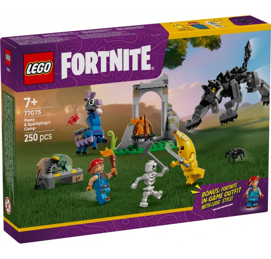 LEGO Fortnite Skórek i Iskra – klocki konstrukcyjne dla dzieci 7+