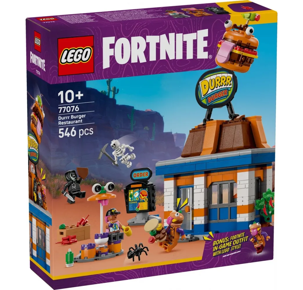 LEGO Fortnite Durrr Burgerownia – klocki konstrukcyjne dla dzieci