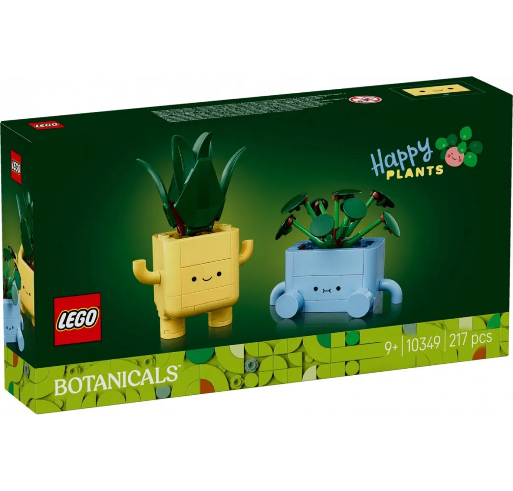 LEGO Botanicals Wesołe roślinki – klocki konstrukcyjne dla dzieci