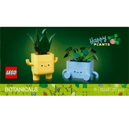 LEGO Botanicals Wesołe roślinki – klocki konstrukcyjne dla dzieci