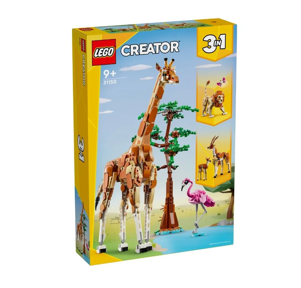 LEGO Creator Dzikie zwierzęta z safari – klocki konstrukcyjne