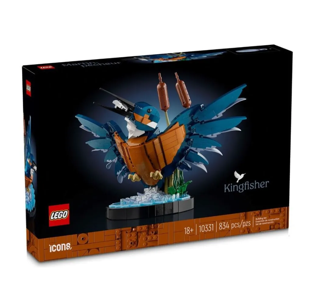 LEGO Icons Zimorodek – klocki konstrukcyjne dla dorosłych