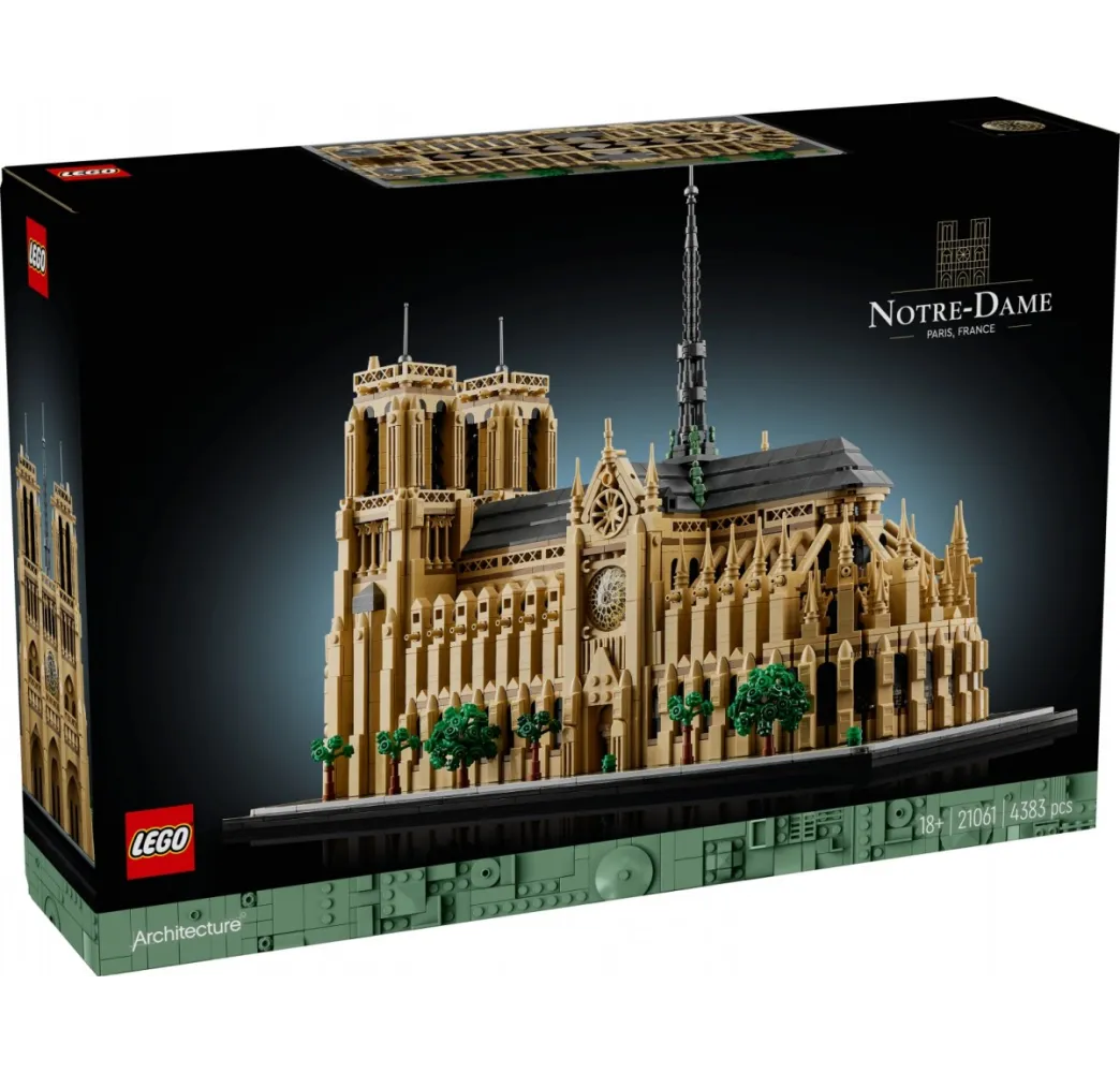 LEGO Architecture Notre-Dame – klocki konstrukcyjne dla dorosłych