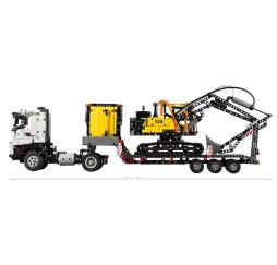 LEGO Technic Volvo FMX i koparka – klocki konstrukcyjne 10+