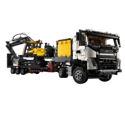 LEGO Technic Volvo FMX i koparka – klocki konstrukcyjne 10+