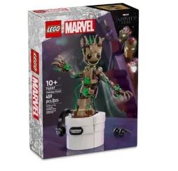 LEGO Marvel Tańczący Groot – klocki konstrukcyjne dla dzieci 10+